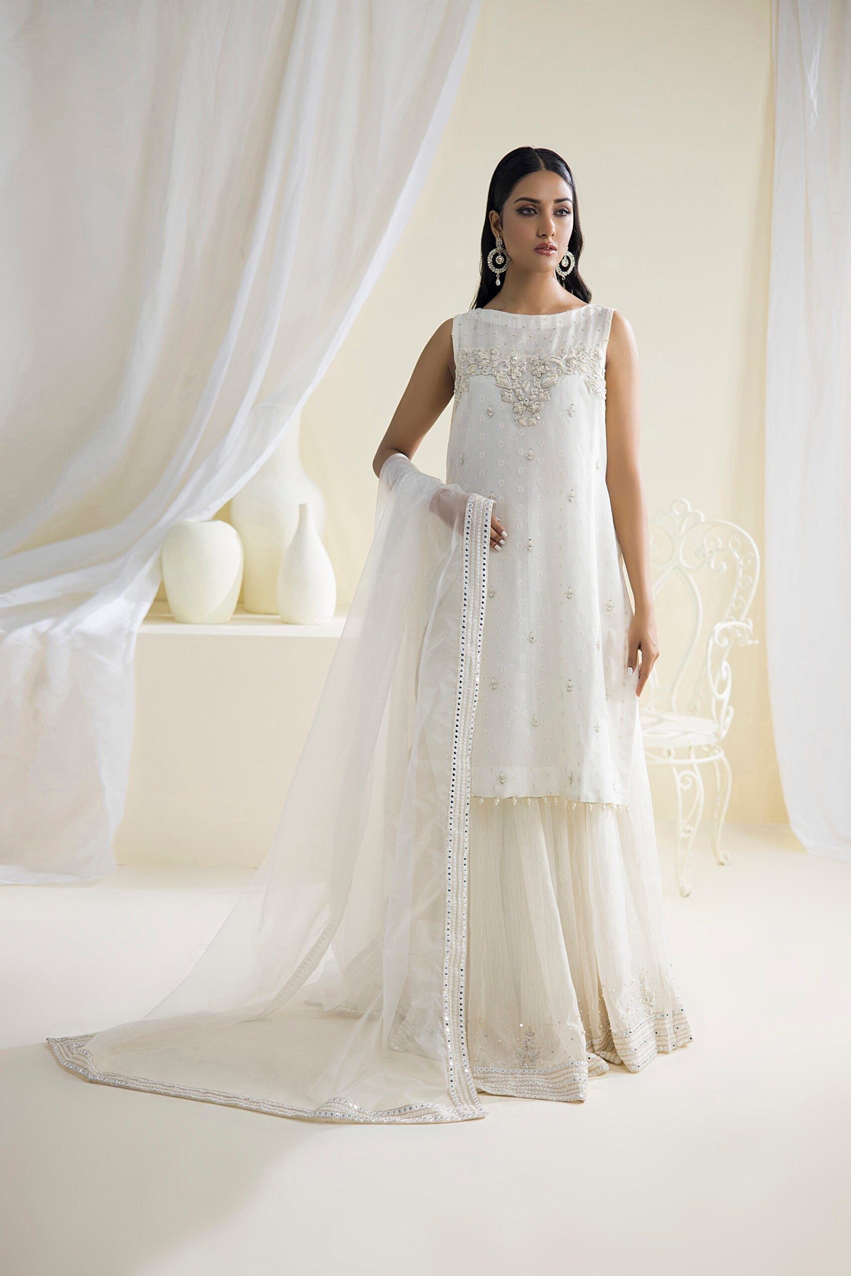 Farhat Jahan | Luxury Pret | Chloe by Farhat Jahan - Designer Dress - Type: Ladies Clothes - Available at Libayah - 100% Original