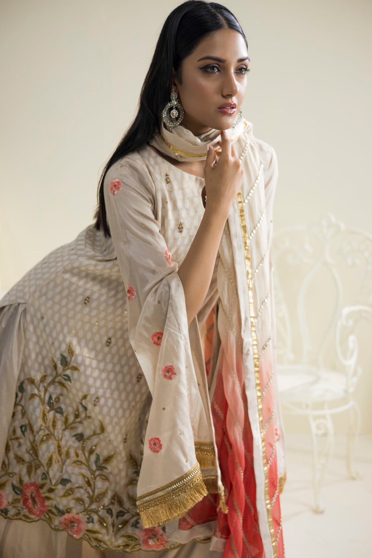 Farhat Jahan | Luxury Pret | Qainaat by Farhat Jahan - Designer Dress - Type: Ladies Clothes - Available at Libayah - 100% Original