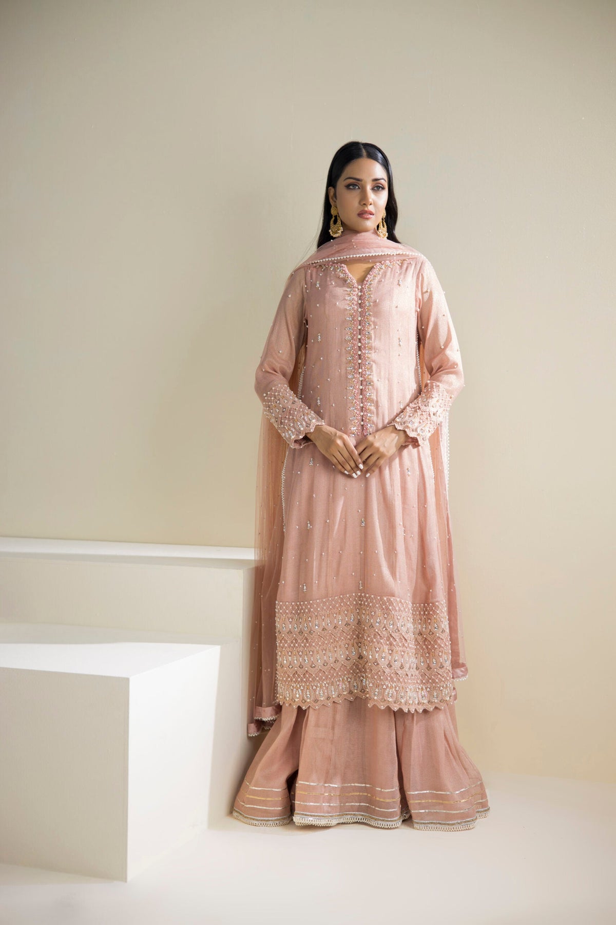 Farhat Jahan | Luxury Pret | Kiran by Farhat Jahan - Designer Dress - Type: Ladies Clothes - Available at Libayah - 100% Original
