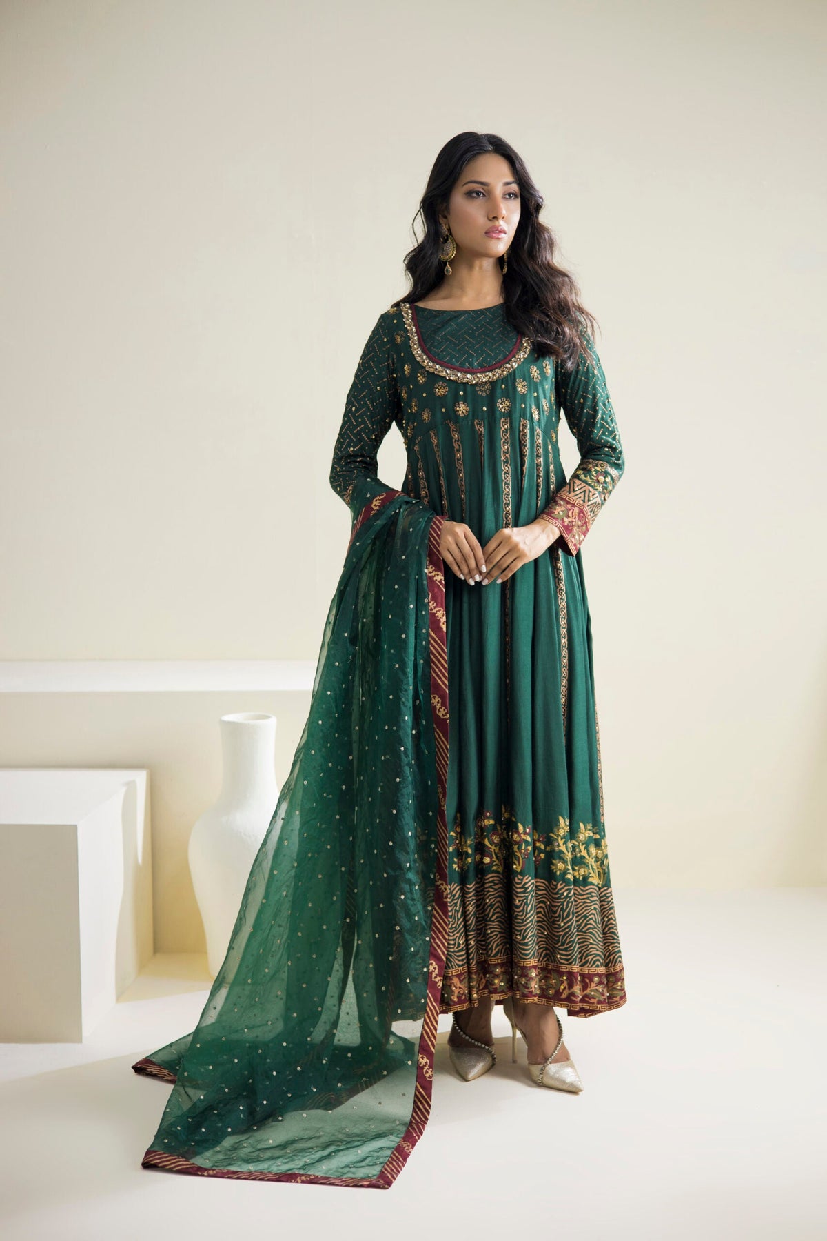 Farhat Jahan | Luxury Pret | Reyah by Farhat Jahan - Designer Dress - Type: Ladies Clothes - Available at Libayah - 100% Original