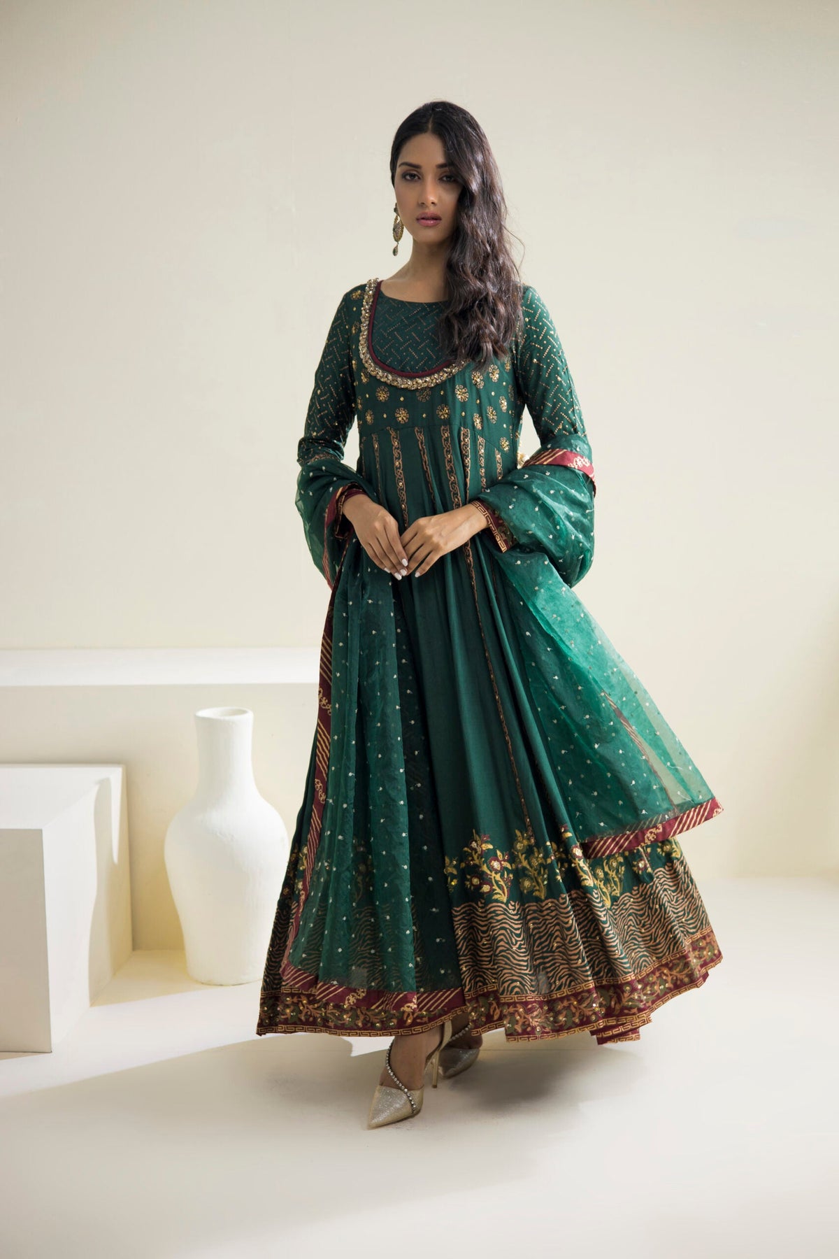 Farhat Jahan | Luxury Pret | Reyah by Farhat Jahan - Designer Dress - Type: Ladies Clothes - Available at Libayah - 100% Original