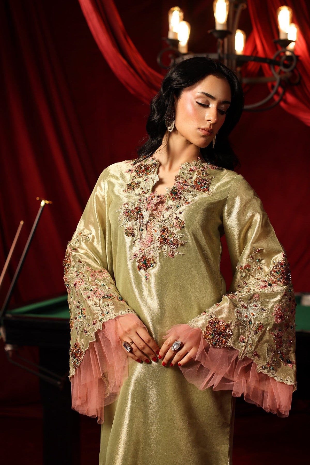 Musferah Saad | The Elite Club | Imperia by Musferah Saad - Designer Dress  - Type : Ladies Clothes - Available at Libayah - 100% Original 