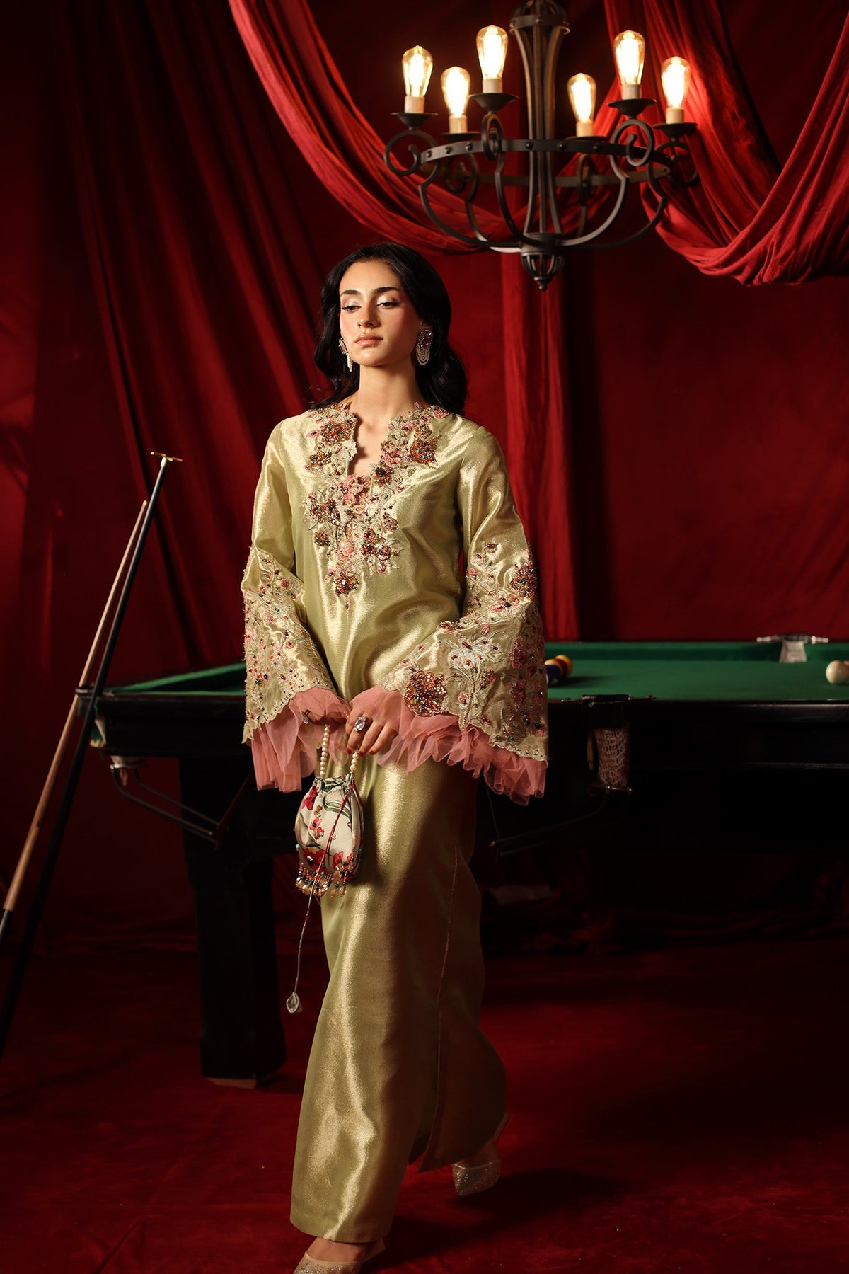 Musferah Saad | The Elite Club | Imperia by Musferah Saad - Designer Dress  - Type : Ladies Clothes - Available at Libayah - 100% Original 