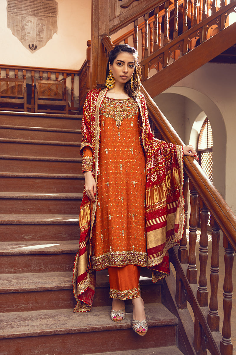 Sana Abbas | Wedding Formals | INSHA by Sana Abbas - Designer Dress - Type: Ladies Clothes - Available at Libayah - 100% Original