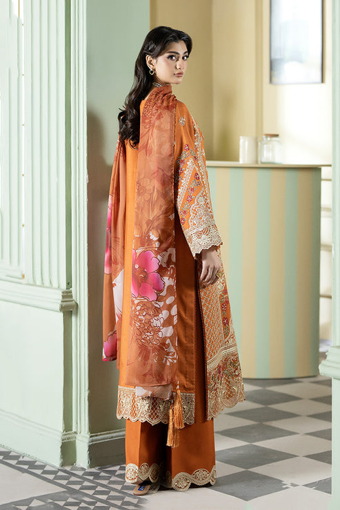Imrozia Premium | Opaline Drape | IP-186 Ivory Gleam - Designer Dress - Type : Ladies Clothes - Available at Libayah - 100% Original