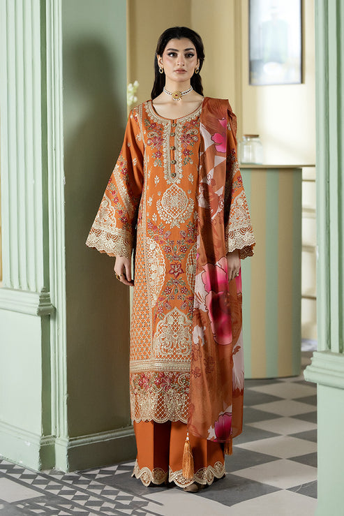 Imrozia Premium | Opaline Drape | IP-186 Ivory Gleam - Designer Dress - Type : Ladies Clothes - Available at Libayah - 100% Original