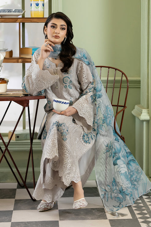 Imrozia Premium | Opaline Drape | IP-192 Cloud Grace - Designer Dress - Type : Ladies Clothes - Available at Libayah - 100% Original