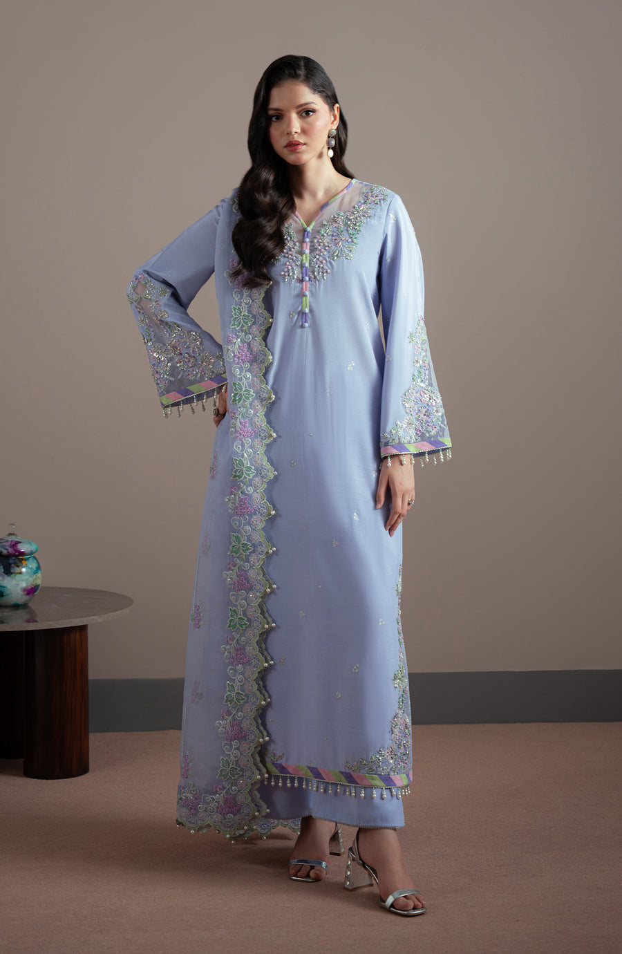 Fabiha Fatima | Elvin Pret Wear | IRIS by Fabiha Fatima - Designer Dress  - Type : Ladies Clothes - Available at Libayah - 100% Original 