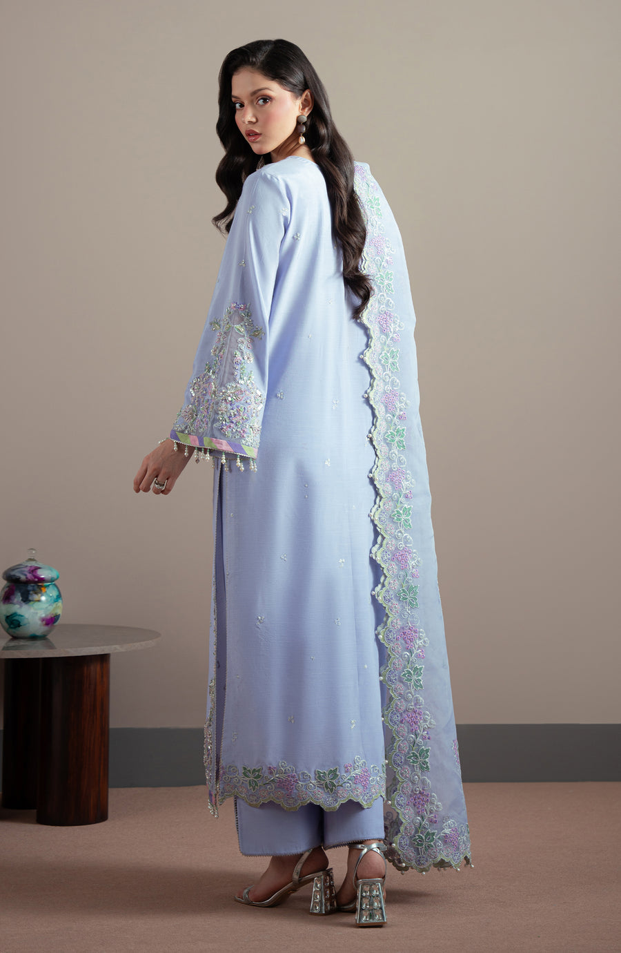 Fabiha Fatima | Elvin Pret Wear | IRIS by Fabiha Fatima - Designer Dress  - Type : Ladies Clothes - Available at Libayah - 100% Original 