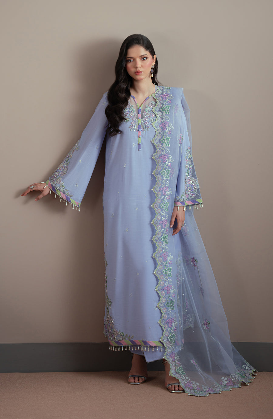 Fabiha Fatima | Elvin Pret Wear | IRIS by Fabiha Fatima - Designer Dress  - Type : Ladies Clothes - Available at Libayah - 100% Original 