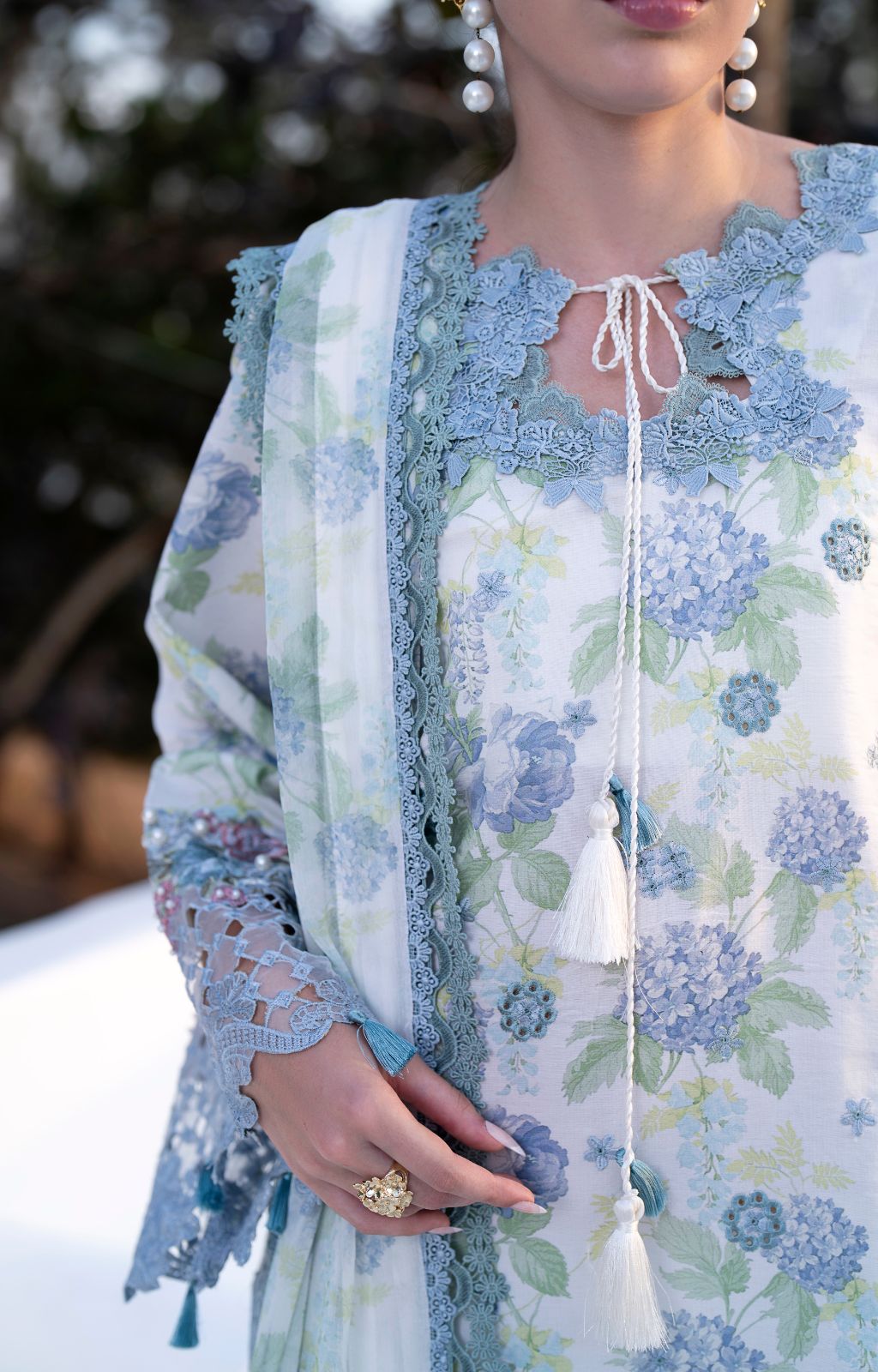 AJR Couture | Printakari Lawn 25 | Isle by AJR Couture - Designer Dress - Type: Ladies Clothes - Available at Libayah - 100% Original