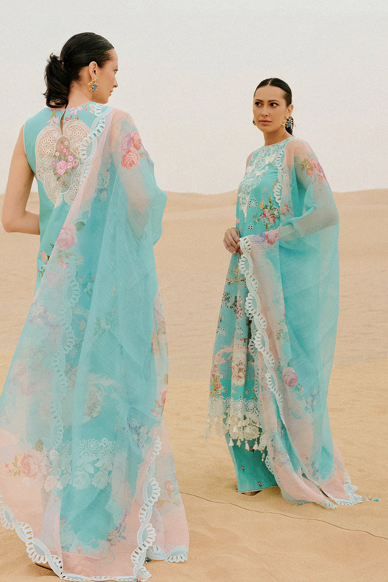 Saira Rizwan | Luxury Lawn 26 | MEHRSA-SRL26-03 by Saira Rizwan - Designer Dress  - Type : Ladies Clothes - Available at Libayah - 100% Original 