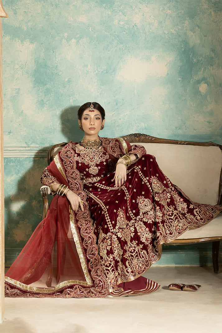 Imrozia Premium | Rukh e Makhmal | I.V-30 Rangini by Imrozia Premium - Designer Dress  - Type : Ladies Clothes - Available at Libayah - 100% Original 