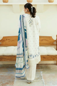 Zara Shahjahan | Coco Lawn Eid Edit 24 | IVORY-D4 by Zara Shahjahan - Designer Dress - Type: Ladies Clothes - Available at Libayah - 100% Original