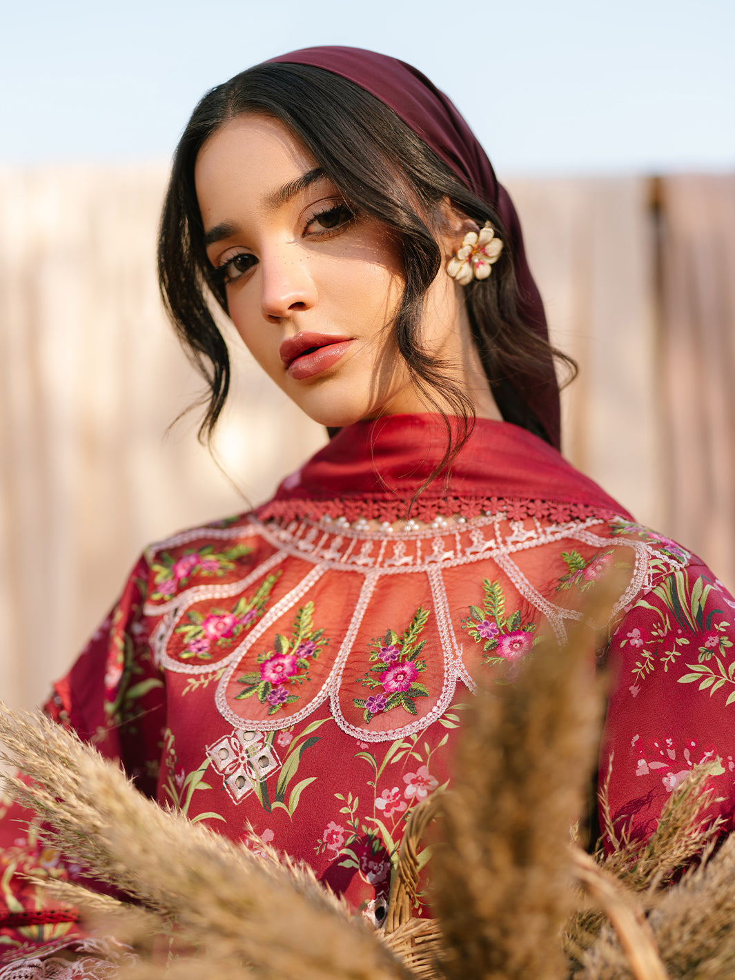 Parishay | Ivy Bloom Luxury Lawn | IVY-02 by Parishay - Designer Dress - Type: Ladies Clothes - Available at Libayah - 100% Original
