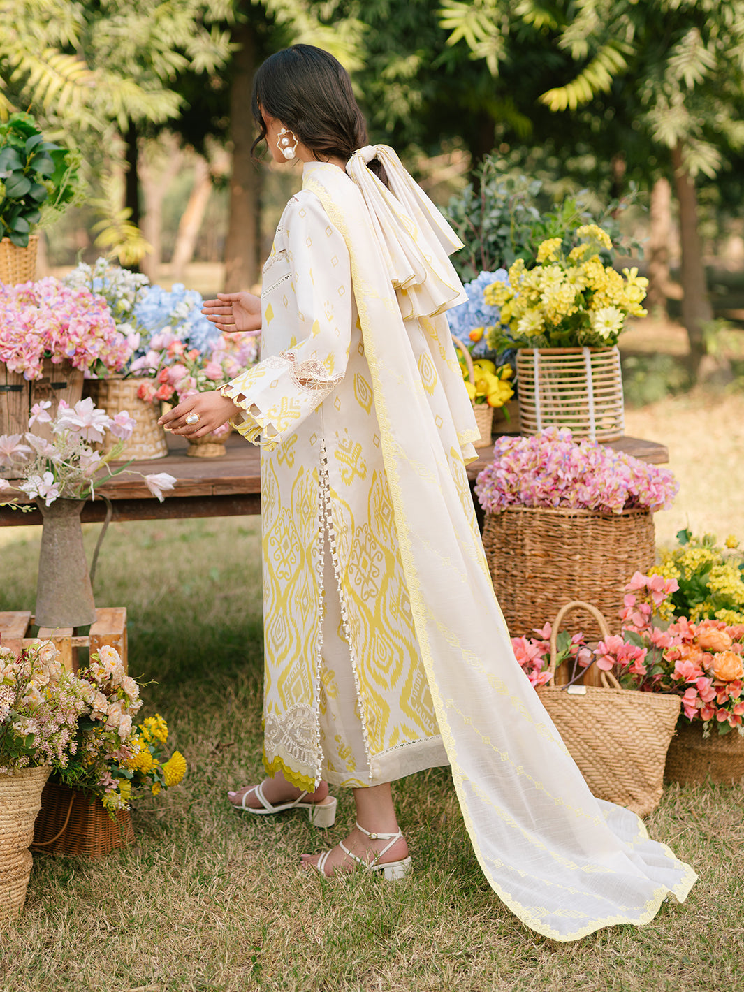 Parishay | Ivy Bloom Luxury Lawn | IVY-03 by Parishay - Designer Dress - Type: Ladies Clothes - Available at Libayah - 100% Original