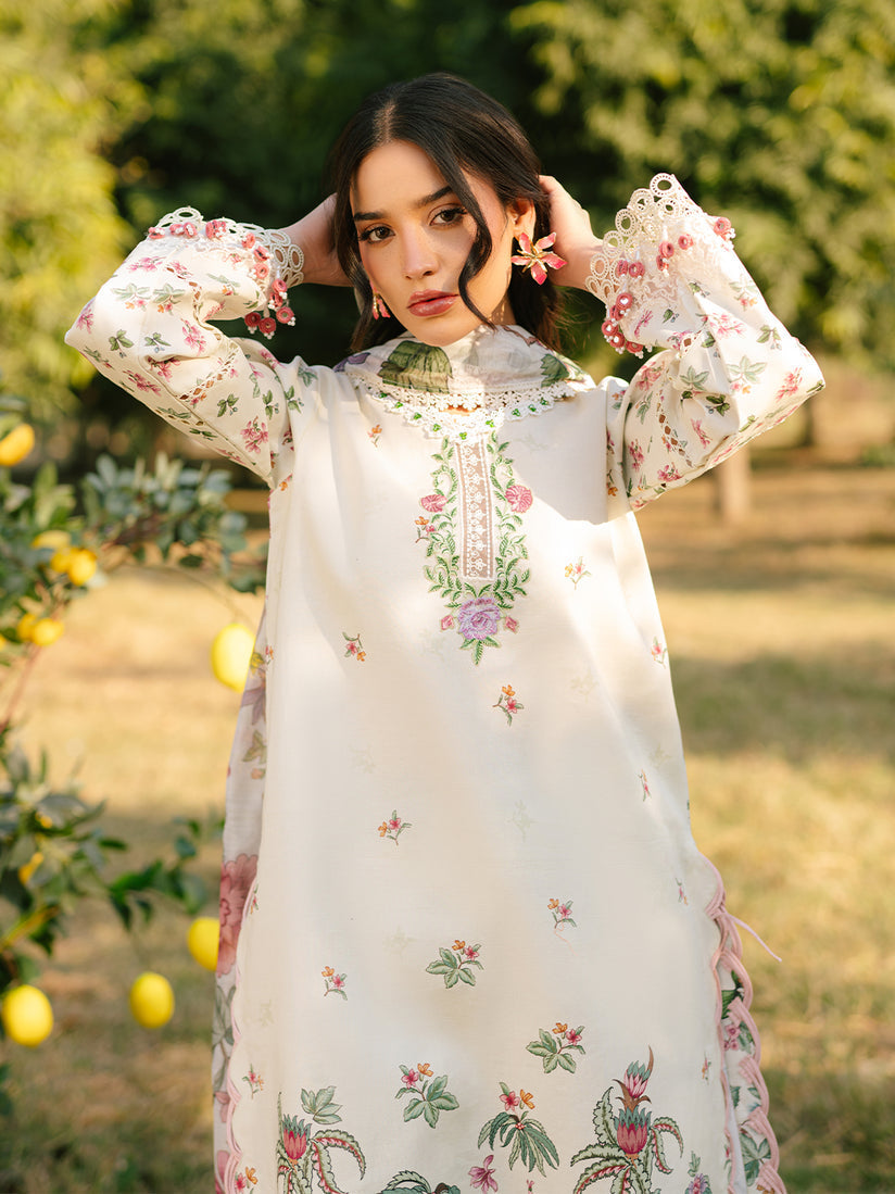 Parishay | Ivy Bloom Luxury Lawn | IVY-05 by Parishay - Designer Dress - Type: Ladies Clothes - Available at Libayah - 100% Original
