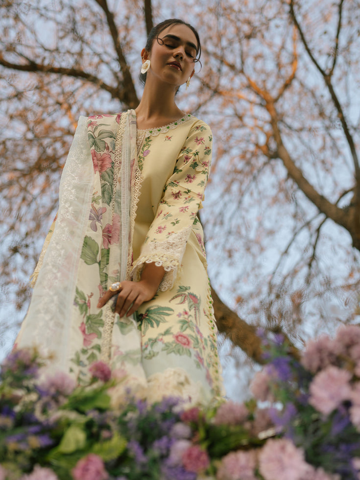 Parishay | Ivy Bloom Luxury Lawn | IVY-06 by Parishay - Designer Dress - Type: Ladies Clothes - Available at Libayah - 100% Original
