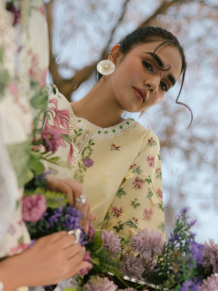 Parishay | Ivy Bloom Luxury Lawn | IVY-06 by Parishay - Designer Dress - Type: Ladies Clothes - Available at Libayah - 100% Original