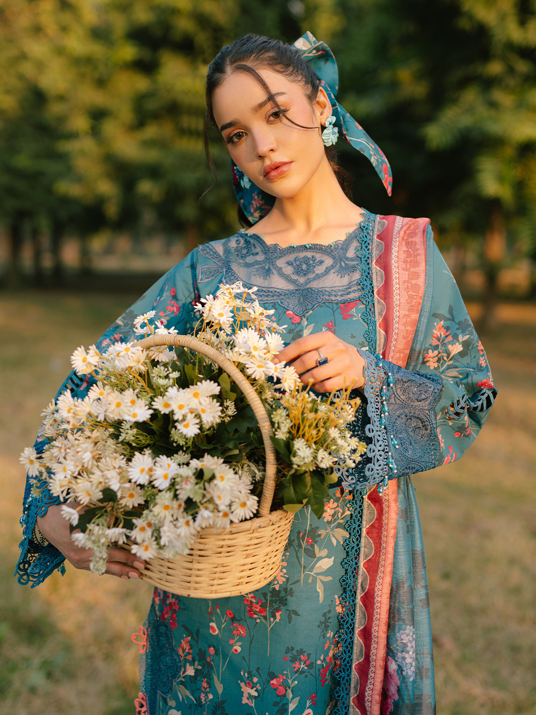 Parishay | Ivy Bloom Luxury Lawn | IVY-07 by Parishay - Designer Dress - Type: Ladies Clothes - Available at Libayah - 100% Original