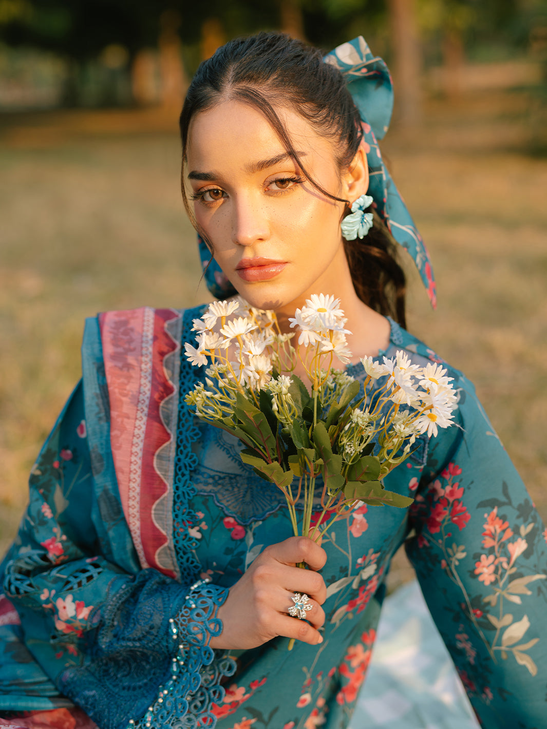 Parishay | Ivy Bloom Luxury Lawn | IVY-07 by Parishay - Designer Dress - Type: Ladies Clothes - Available at Libayah - 100% Original