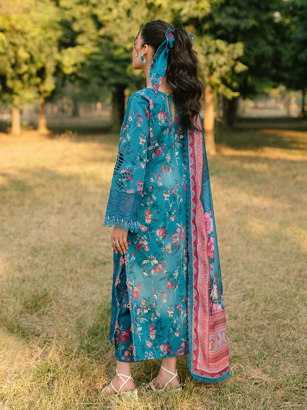 Parishay | Ivy Bloom Luxury Lawn | IVY-07 by Parishay - Designer Dress - Type: Ladies Clothes - Available at Libayah - 100% Original