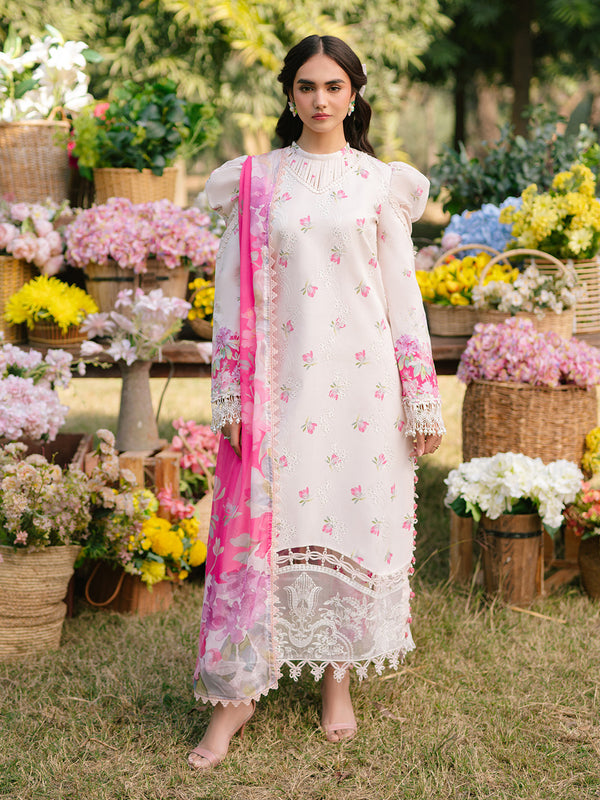 Parishay | Ivy Bloom Luxury Lawn | IVY-09 by Parishay - Designer Dress - Type: Ladies Clothes - Available at Libayah - 100% Original