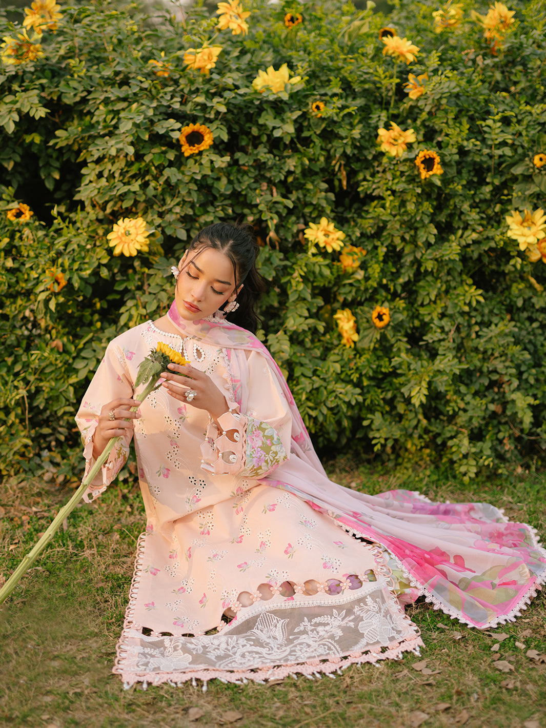 Parishay | Ivy Bloom Luxury Lawn | IVY-10 by Parishay - Designer Dress - Type: Ladies Clothes - Available at Libayah - 100% Original