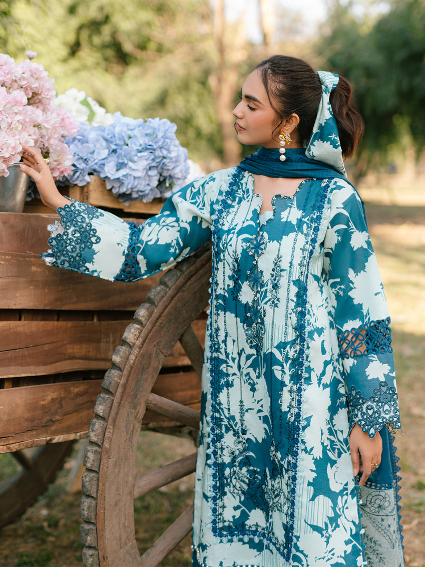Parishay | Ivy Bloom Luxury Lawn | IVY-11 by Parishay - Designer Dress - Type: Ladies Clothes - Available at Libayah - 100% Original