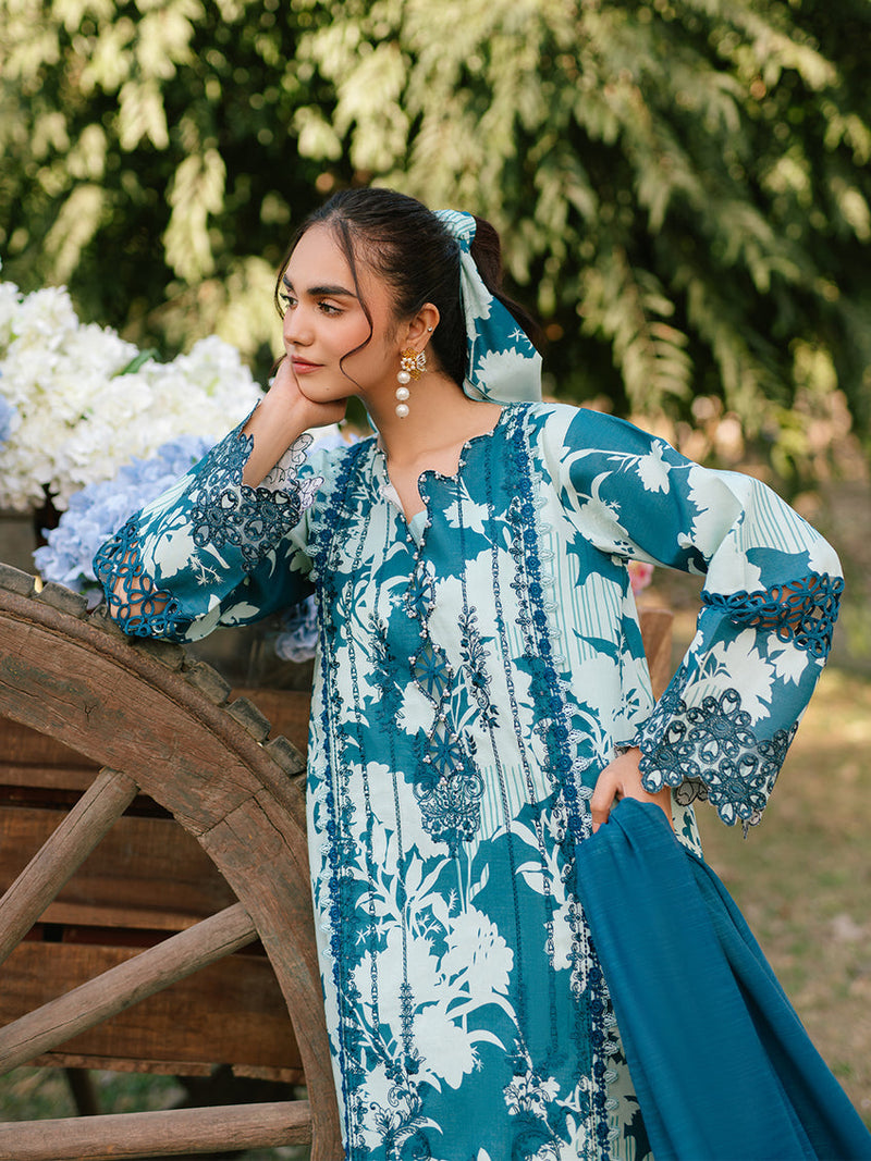 Parishay | Ivy Bloom Luxury Lawn | IVY-11 by Parishay - Designer Dress - Type: Ladies Clothes - Available at Libayah - 100% Original