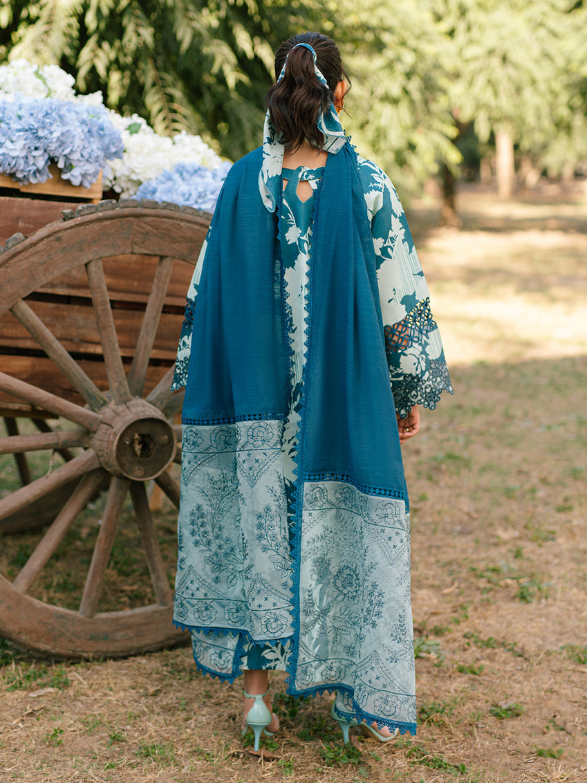 Parishay | Ivy Bloom Luxury Lawn | IVY-11 by Parishay - Designer Dress - Type: Ladies Clothes - Available at Libayah - 100% Original