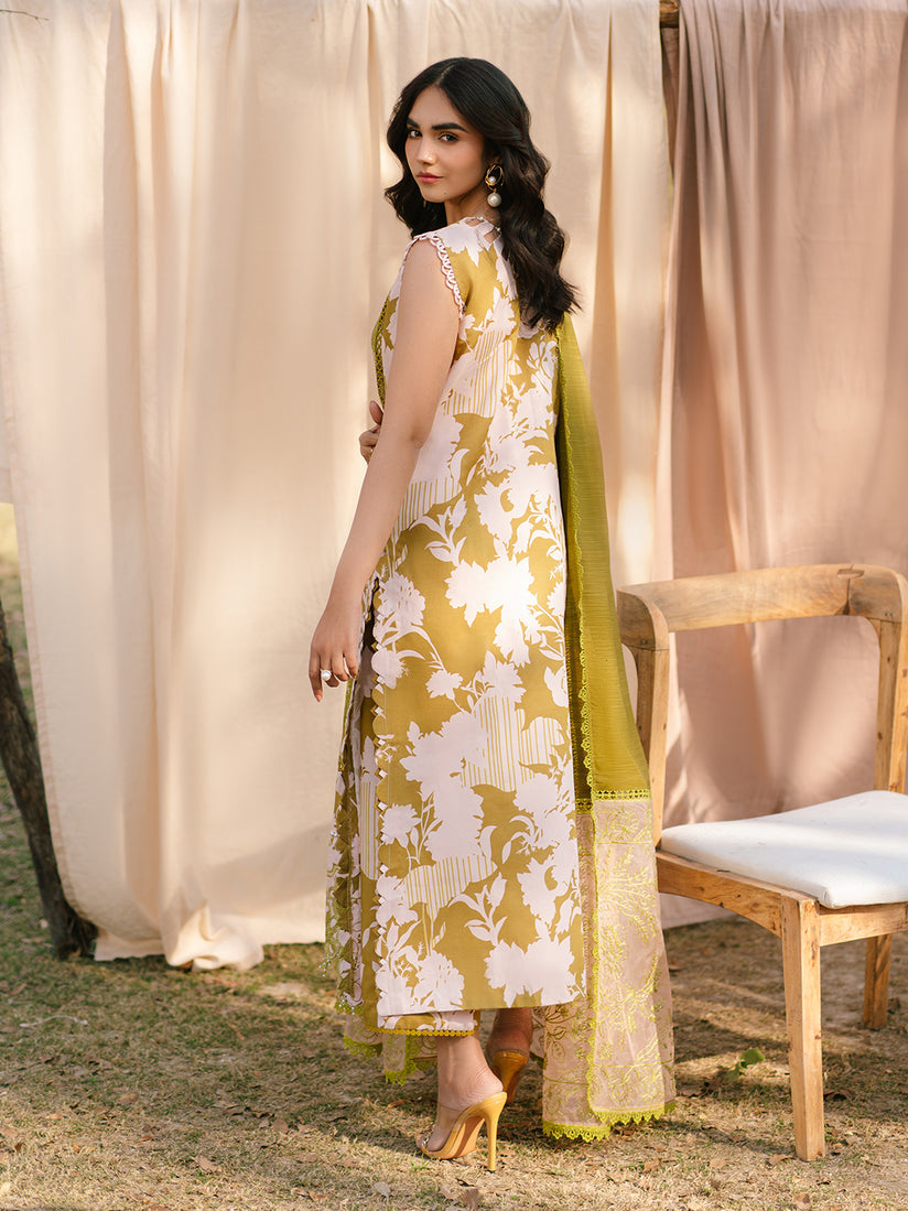 Parishay | Ivy Bloom Luxury Lawn | IVY-12 by Parishay - Designer Dress - Type: Ladies Clothes - Available at Libayah - 100% Original