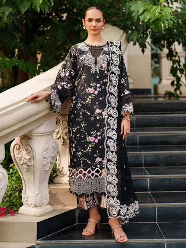 Parishay | Ivy Bloom Winter | IW-01 | 3 PC Winter by Parishay - Designer Dress  - Type : Ladies Clothes - Available at Libayah - 100% Original 