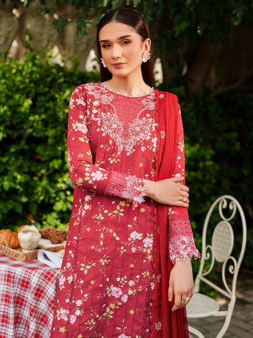 Parishay | Ivy Bloom Winter | IW-02 | 3 PC Winter by Parishay - Designer Dress  - Type : Ladies Clothes - Available at Libayah - 100% Original 