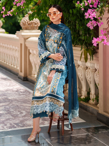 Parishay | Ivy Bloom Winter | IW-04 | 3 PC Winter by Parishay - Designer Dress  - Type : Ladies Clothes - Available at Libayah - 100% Original 