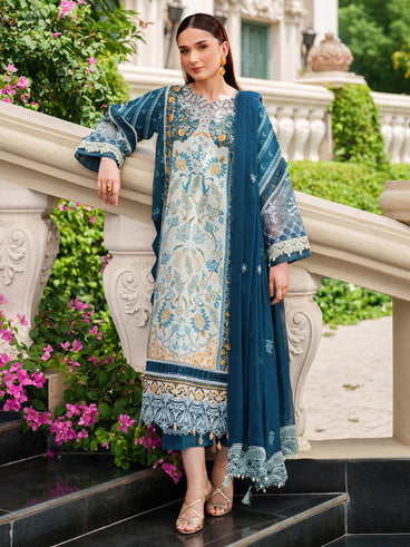 Parishay | Ivy Bloom Winter | IW-04 | 3 PC Winter by Parishay - Designer Dress  - Type : Ladies Clothes - Available at Libayah - 100% Original 