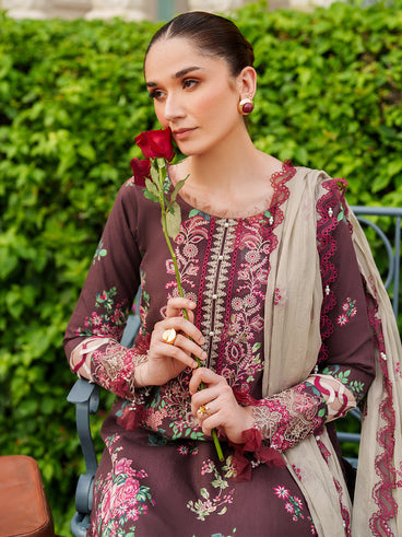 Parishay | Ivy Bloom Winter | IW-06 | 3 PC Winter by Parishay - Designer Dress  - Type : Ladies Clothes - Available at Libayah - 100% Original 