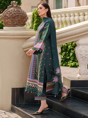 Parishay | Ivy Bloom Winter | IW-07 | 3 PC Winter by Parishay - Designer Dress  - Type : Ladies Clothes - Available at Libayah - 100% Original 