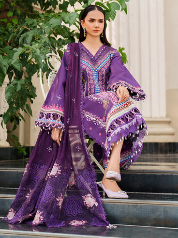 Parishay | Ivy Bloom Winter | IW-08 | 3 PC Winter by Parishay - Designer Dress  - Type : Ladies Clothes - Available at Libayah - 100% Original 