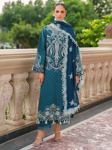 Parishay | Ivy Bloom Winter | IW-09 | 3 PC Winter by Parishay - Designer Dress  - Type : Ladies Clothes - Available at Libayah - 100% Original 