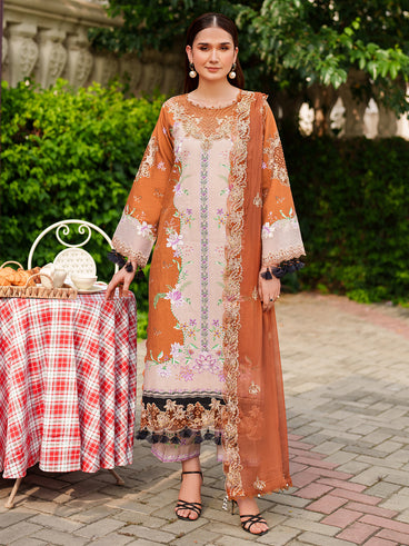 Parishay | Ivy Bloom Winter | IW-12 | 3 PC Winter by Parishay - Designer Dress  - Type : Ladies Clothes - Available at Libayah - 100% Original 