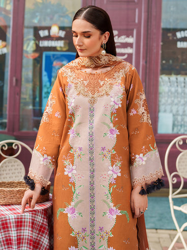 Parishay | Ivy Bloom Winter | IW-12 | 3 PC Winter by Parishay - Designer Dress  - Type : Ladies Clothes - Available at Libayah - 100% Original 