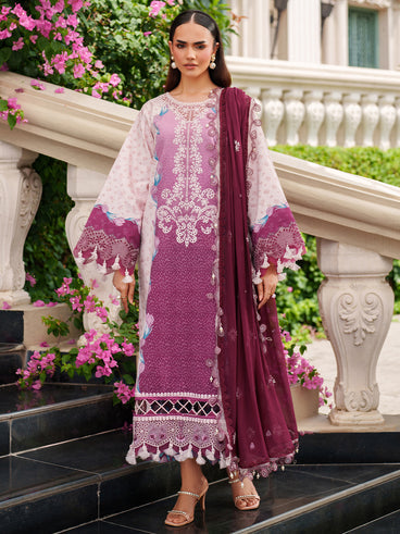 Parishay | Ivy Bloom Winter | IW-14 | 3 PC Winter by Parishay - Designer Dress  - Type : Ladies Clothes - Available at Libayah - 100% Original 