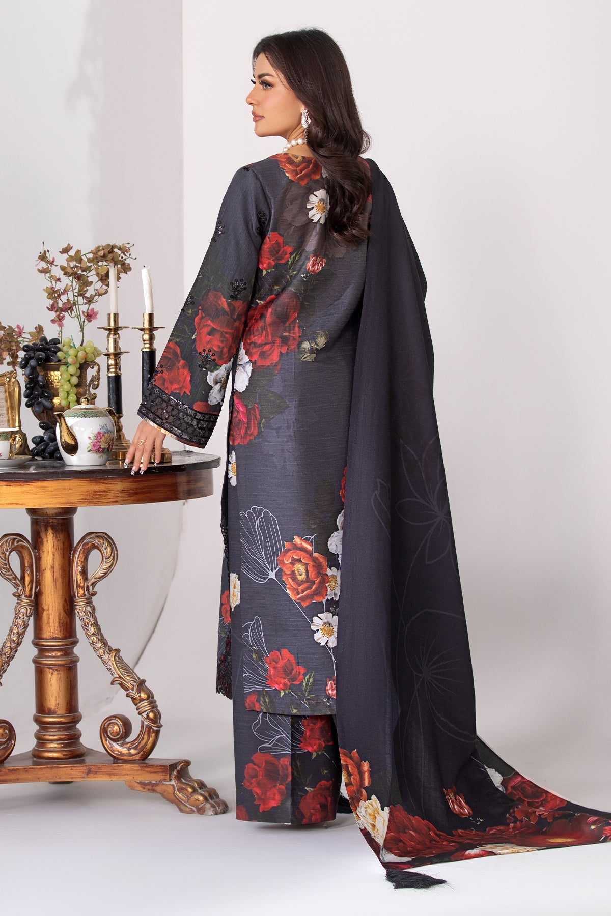 Imrozia Premium | Masakali Winter Pret | I.P-84 Kajal by Imrozia Premium - Designer Dress - Type: Ladies Clothes - Available at Libayah - 100% Original