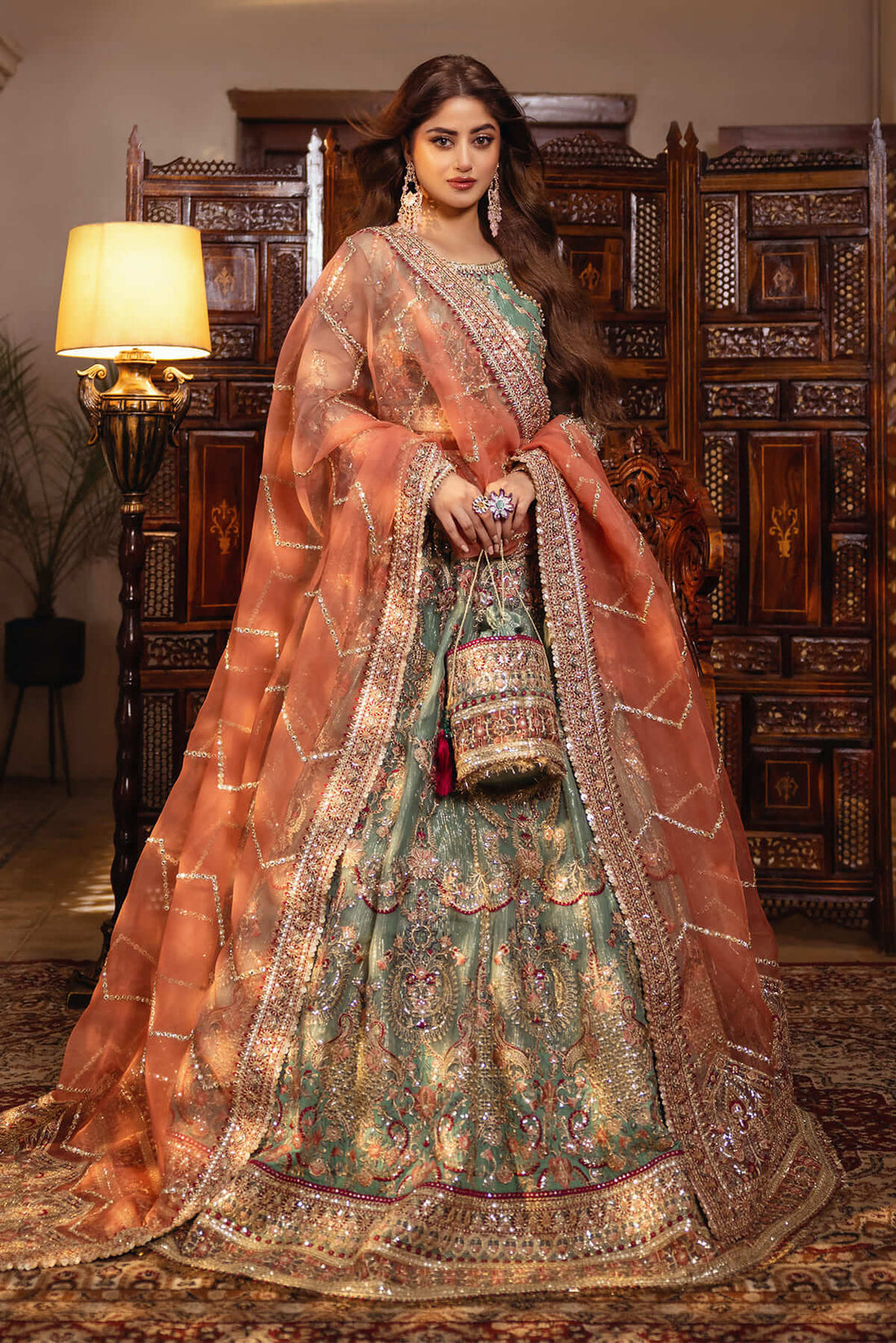 Imrozia Premium | Sajal Bridal Collection |  SB-26 Raqs by Imrozia Premium - Designer Dress - Type: Ladies Clothes - Available at Libayah - 100% Original