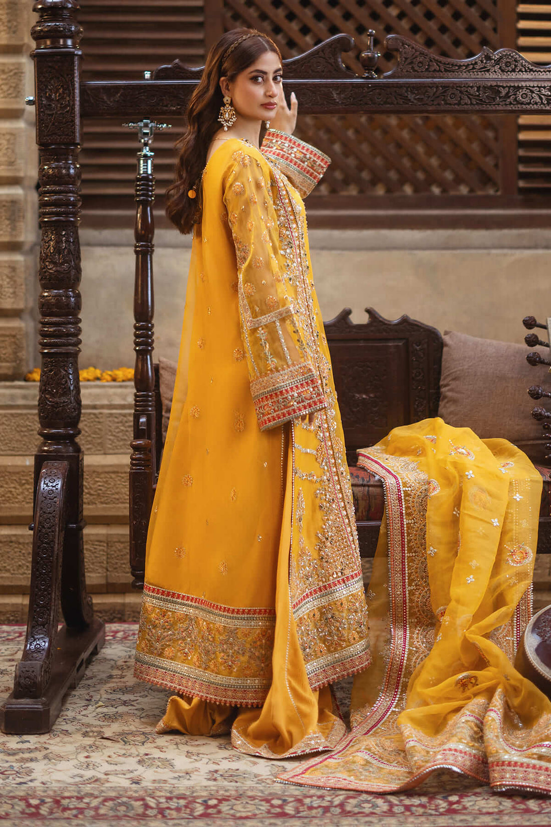 Imrozia Premium | Sajal Bridal Collection | SB-28 Mahpara by Imrozia Premium - Designer Dress - Type: Ladies Clothes - Available at Libayah - 100% Original