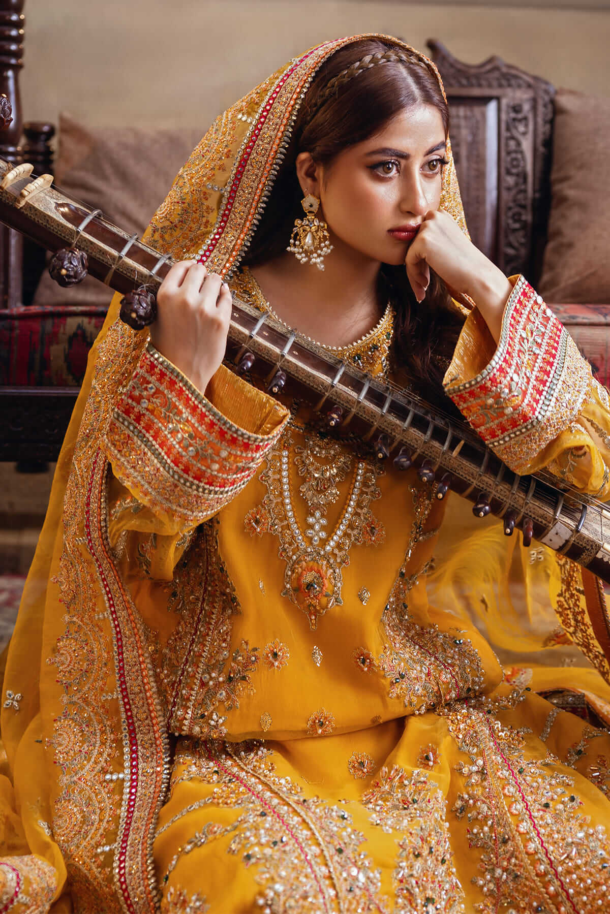 Imrozia Premium | Sajal Bridal Collection | SB-28 Mahpara by Imrozia Premium - Designer Dress - Type: Ladies Clothes - Available at Libayah - 100% Original