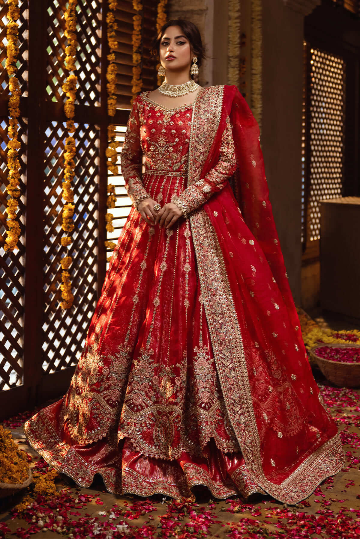 Imrozia Premium | Sajal Bridal Collection |  SB-30 Mairaj by Imrozia Premium - Designer Dress - Type: Ladies Clothes - Available at Libayah - 100% Original