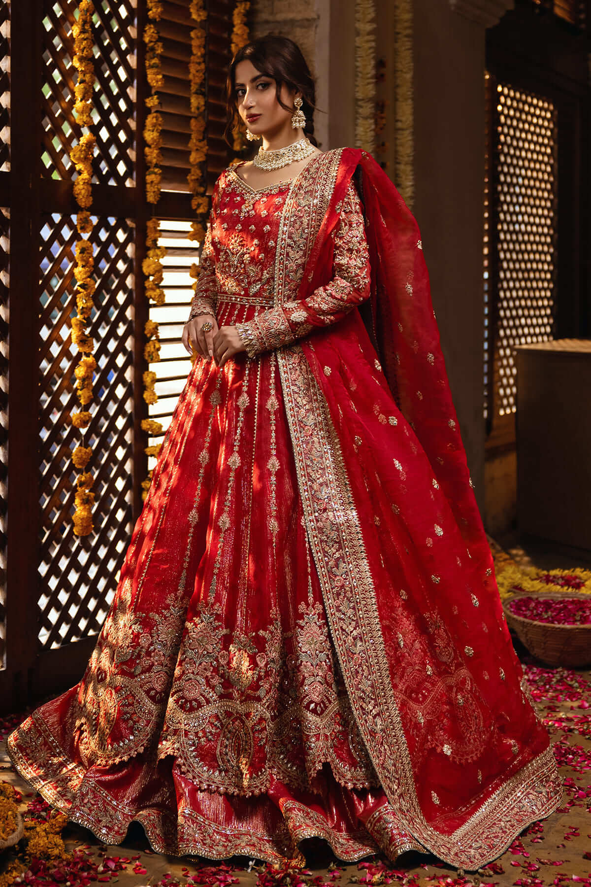 Imrozia Premium | Sajal Bridal Collection |  SB-30 Mairaj by Imrozia Premium - Designer Dress - Type: Ladies Clothes - Available at Libayah - 100% Original