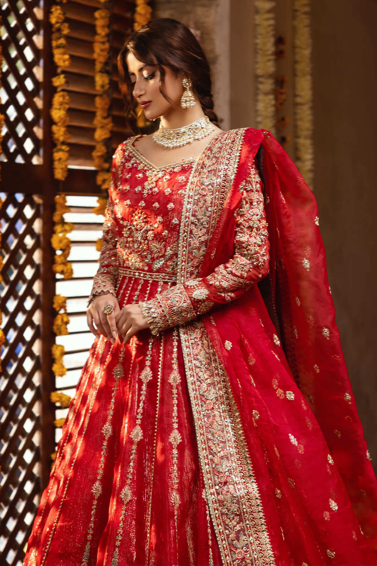 Imrozia Premium | Sajal Bridal Collection |  SB-30 Mairaj by Imrozia Premium - Designer Dress - Type: Ladies Clothes - Available at Libayah - 100% Original